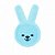 LUVA DE CUIDADO ORAL Azul - ORAL CARE RABBIT MAM - Imagem 1
