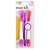 Kit de Colheres Lift Rosa, Roxa, Vermelha - Munchkin - Imagem 1