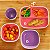 Conjunto de Pratos com Divisórias Roxo e Rosa - Munchkin - Imagem 5