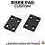 Kit Raiser Pads Custom - Preto - Imagem 1