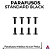 Kit Parafusos Custom versão Standard cor Black - Imagem 1