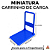 Miniatura Carrinho de Carga Azul - Imagem 2