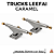 Par de Trucks Leefai Caramel 35mm - Raw - Imagem 1