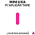 Mini Lixa *Leefai* para aplicar tapes cor Rosa - Imagem 1