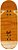 Deck ''D'oh Fingerboards'' Split-Ply Wavy Maple 35x96mm (Made in Ukraine)(V2 Standard Mold)(Popsicle)(Importado - Imagem 2