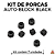 Kit 7 Porcas Custom Auto-Block Black Nuts - Imagem 1