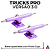 Par de Trucks Custom PRO 3.0 34mm cor Purple - Imagem 1