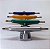 Par de Trucks DT-Zero Eureka II 34mm cor Polished Silver - Imagem 5