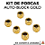 Kit 6 Porcas Custom Auto Block - Gold Edition - Imagem 1