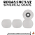 Kit de Rodas Custom CNC's V2 Spherical Shape cor White - Imagem 1