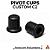 Par Pivot Cups Custom C2 cor Preto - Imagem 1