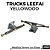 Par de Trucks Leefai Yellowood 34mm cor Silver - Imagem 3