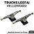 Par de Trucks Leefai Yellowood 34mm cor Silver&Black - Imagem 2