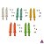 Kit de Boardrails C/ Parafusos marca *Custom* modelo  ''Sword''  **Diversas Cores** - Imagem 1