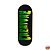 Deck Ultimate Series *Custom Collab Emerald* modelo ''Creature Logo Classic'' 34x96mm *Heat-Transfer* (100% Maple) - Imagem 1