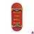 Setup Completo Deck Custom Performance Series 34x97mm + Rodas Custom Premium Uretano Swirl 80D + Trucks Leefai 34mm + Tape Custom + Pivot Cups - Imagem 1
