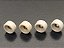Rodas marca *Leefai* modelo ''Napalm'' (Bowl Shape) cor ''Caramelo'' 95D  (8.55 x 4.79mm) - Imagem 2