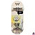 Setup Completo Deck marca ''WoodenBlack'' modelo ''Scene'' *Heat-Transfer* Maple 34x97.5mm + Rodas Custom Apex 75D + Truck Leefai 34mm Silver + Tape WoodenBlack Texturizada + Pivot Cups - Imagem 1