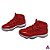 Mini Sneakers Jordan cor Vermelho & Branco - Imagem 1