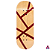 Deck marca Custom linha *Obscure* Split-Ply (34x96.5mm)(6.9g)(Popsicle Shape)(Collab D'oh) + Tape Alien V2 - Imagem 1