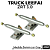 Trucks Leefai ZRT 3.0 34mm cor Gray - Imagem 1