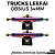 Trucks Leefai Obsius 34mm cor Aurora - Imagem 1