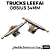 Trucks Leefai Obsius 34mm cor Gray - Imagem 1