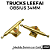 Trucks Leefai Obsius 34mm cor Gold - Imagem 1