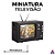 Miniatura TV Retro cor Preta - Imagem 1