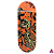 Deck marca Custom linha *Premium Series* medida 34x96mm modelo “Skeleton“ + Tape Alien Stardust V2 (100% Maple) - Imagem 1