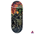 Deck marca Custom linha *Premium Series* medida 34x96mm modelo “Zombies 2“ + Tape Alien Stardust V2 - Imagem 1