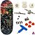 Fingerboard Premium Completo - Custom - 34mm - Zombies 2 - Imagem 1