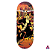 Deck marca Custom linha *Premium Series* medida 34x96mm modelo “Demons“ + Tape Alien Stardust V2 (100% Maple) - Imagem 1