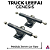 Par de Trucks Completos marca *Leefai* modelo ''Genesis'' medida 34mm cor ''Raw'' - Imagem 1