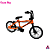 Mini BMX Leefai Original - modelo ''Mountain Bike'' cor Orange - Imagem 1