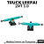 Par de Trucks Leefai ZRT 3.0 34mm cor Turquoise - Imagem 2