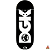 Deck Custom 29mm Premium Series modelo “DGK“ + Tape Alien Stardust - Imagem 1