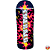 Deck Emerald ''Flames'' Oldschool 34x96mm Heat-Transfer - Imagem 1