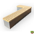 Obstáculo marca ''Ollie Ramps'' modelo ''Wood Bench L'' - Imagem 2