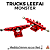 Trucks Leefai "Monster" 34mm cor Red - Imagem 1