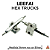 Par de Trucks Leefai Hex 34mm cor Silver - Imagem 3
