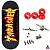 Fingerboard Premium Completo 34mm - Deck Custom + Trucks PRO 3.0 + Rodas CNC' V2 Street + Tape Alien Stardust II - Imagem 1