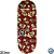 Deck WoW Graphic Series - Pads Skull Roses - Deep - Street - 33.5mm - Imagem 1