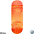 Deck WoW Color Series - Orange - Deep - Street - 33.5mm - Imagem 1