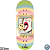 Deck WoW Graphic Series - Good Feeling Sugar - Deep - Street - 33.5mm - Imagem 1
