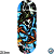 Deck WoW Graphic Series - Octopus Blue - Deep - Street - 33.5mm - Imagem 1