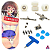 Fingerboard Premium Completo - PRO 34mm - Deck Custom + Rodas Apex + Trucks PRO 3.0 + Mini Ferramenta + Bushings + Tape - Imagem 1