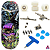 Fingerboard Premium Completo - PRO 34mm - Deck Custom + Rodas Apex + Trucks PRO 3.0 + Mini Ferramenta + Bushings + Tape - Imagem 1