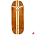 Deck Pooch - modelo #07 Split Ply (Drop 1) 33mm Popsicle Shape - Imagem 1