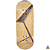 Deck Pooch - modelo #34 Split-Ply - (Drop 1) 33mm Popsicle Shape - Imagem 1